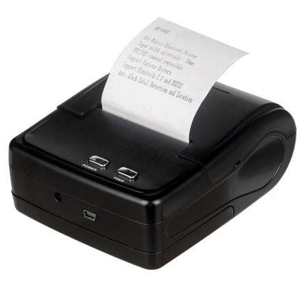 QS-5802 Portable 58mm Bluetooth Receipt 8-pin Matrix Printer(Black)-garmade.com
