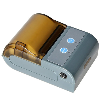QS-5803 Portable 58mm Bluetooth POS Receipt Thermal Printer(Grey)-garmade.com