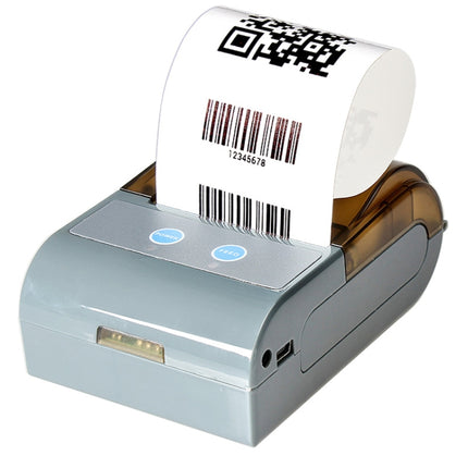 QS-5803 Portable 58mm Bluetooth POS Receipt Thermal Printer(Grey)-garmade.com