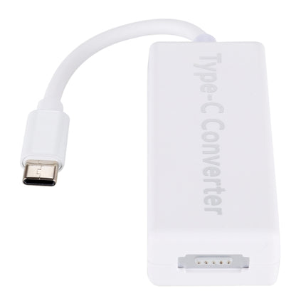 65W 5 Pin MagSafe Series to USB-C / Type-C Converter for MacBook (White)-garmade.com