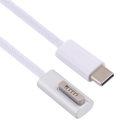 45W / 60W / 65W / 85W 5 Pin MagSafe 2 (T-Shaped) to USB-C / Type-C PD Charging Cable(White)-garmade.com