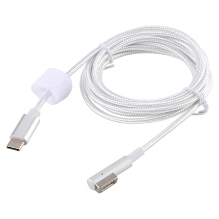 45W / 60W / 65W / 85W 5 Pin MagSafe 1 (L-Shaped) to USB-C / Type-C PD Charging Cable(White)-garmade.com