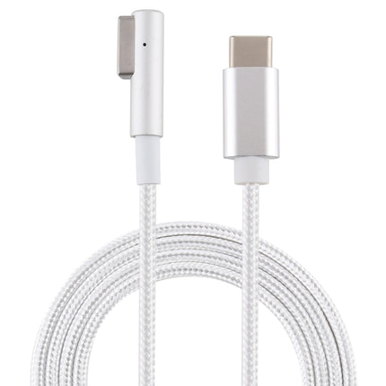 45W / 60W / 65W / 85W 5 Pin MagSafe 1 (L-Shaped) to USB-C / Type-C PD Charging Cable(White)-garmade.com