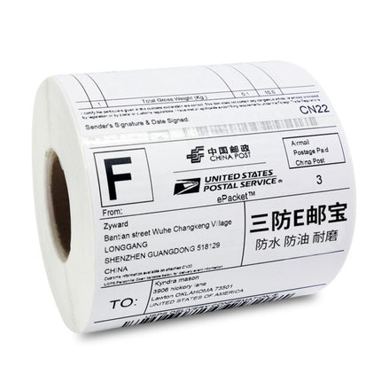 10 PCS 60mmx40mm 700 Sheets Self-adhesive Thermal Barcode Label Paper-garmade.com