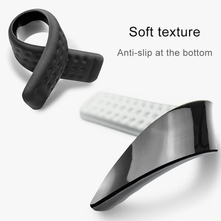 Mechanical Keyboard Wrist Rest Memory Foam Mouse Pad, Size : Single Hand (Black)-garmade.com