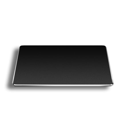 Aluminum Alloy Double-sided Non-slip Mat Desk Mouse Pad, Size : S(Black)-garmade.com