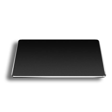 Aluminum Alloy Double-sided Non-slip Mat Desk Mouse Pad, Size : M(Black)-garmade.com