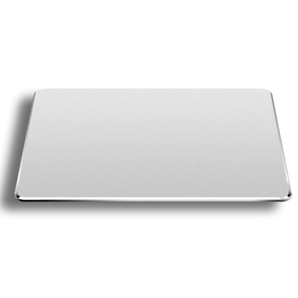 Aluminum Alloy Double-sided Non-slip Mat Desk Mouse Pad, Size : L(Silver)-garmade.com