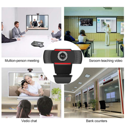 A480 480P USB Camera Webcam with Microphone-garmade.com