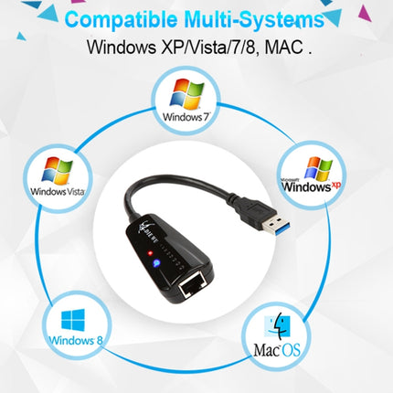 DIE WU TXA042 Realtek 8153 USB 3.0 to Gigabit Ethernet RJ45 LAN 10/100/1000Mbps Network Card Adapter-garmade.com