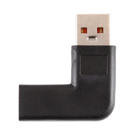 USB-C / Type-C Female to Yoga 3 Male 90 Degrees Angled Power Adapter Connector for Lenovo-garmade.com
