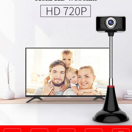 aoni C11L 720P HD Video Computer Camera with Microphone-garmade.com