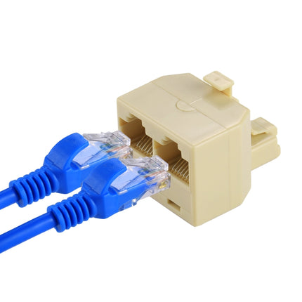 RJ45 Dual Ports LAN Ethernet Connector Network Adapter-garmade.com