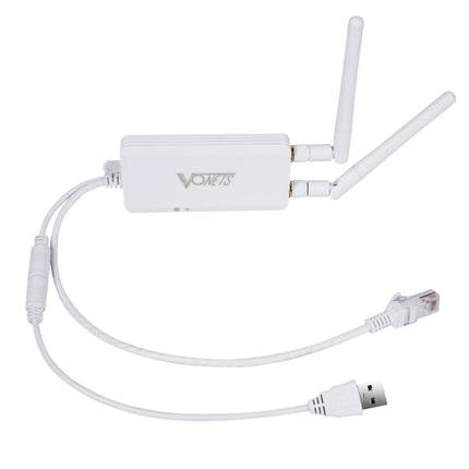 VONETS VAP11S 2.4G Mini Wireless Bridge 300Mbps WiFi Repeater with 2 Antennas-garmade.com