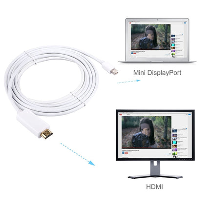 3m Mini DisplayPort Male to HDMI Male Adapter Cable-garmade.com