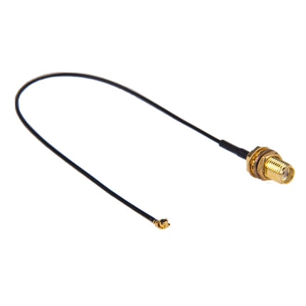 IPX-SMA Female Adapter Cable, Length: 20cm(Black)-garmade.com