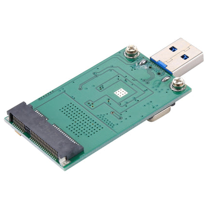 mSATA SSD to USB 3.0 Converter Adapter Card Module Board Hard Disk Drive-garmade.com