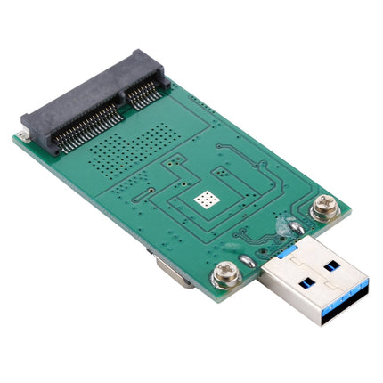mSATA SSD to USB 3.0 Converter Adapter Card Module Board Hard Disk Drive-garmade.com