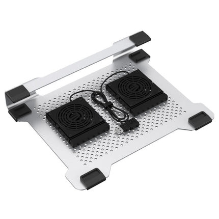 ORICO NA15 15 inch or Below Laptop Double Fans Aluminum Radiator Bracket Plate Cooling Pad-garmade.com