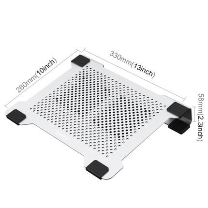 ORICO NA15 15 inch or Below Laptop Double Fans Aluminum Radiator Bracket Plate Cooling Pad-garmade.com