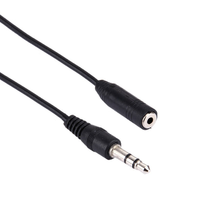 3.5 Male to 2.5 Female Converter Cable, Length: 23cm(Black)-garmade.com