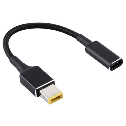 7.9x5.5mm Female to Lenovo YOGA 3 & Big Square (First Generation) Male Interfaces Power Adapter Cable Length: about 30cm-garmade.com