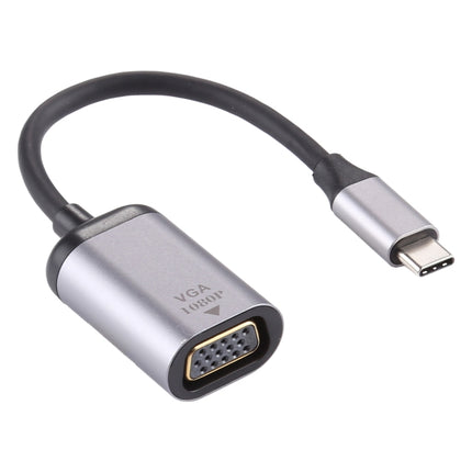 1080P VGA Female to Type-C / USB-C Male Connecting Adapter Cable-garmade.com