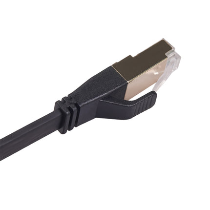 CAT8-2 Double Shielded CAT8 Flat Network LAN Cable, Length: 20m-garmade.com