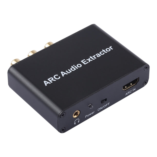 192KHz ARC Audio Extractor HDMI ARC to SPDIF + Coaxial + L/R Converter Audio Return Channel Adapter-garmade.com