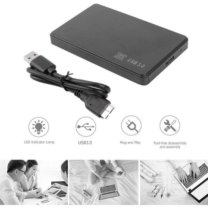2.5 inch USB 3.0 External Hard Drive Disk Case-garmade.com