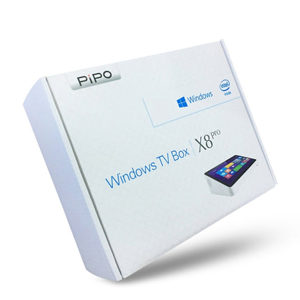 PiPo X8 Pro TV Box Style Mini PC, 2GB + 32GB, 7 inch Windows 10, Intel Cherry Trail X5-Z8350 Quad Core, Support TF Card / Bluetooth / WiFi / LAN / HDMI, US/EU Plug-garmade.com