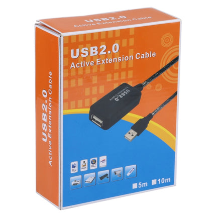 USB 2.0 Active Extension Cable, Length: 15m-garmade.com
