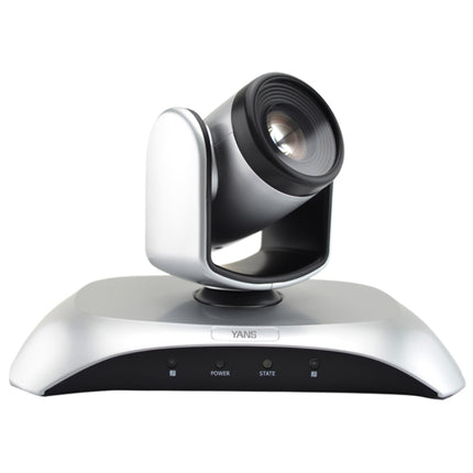 YANS YS-H13UH USB HD 1080P 3X Zoom Wide-Angle Video Conference Camera with Remote Control(Silver)-garmade.com