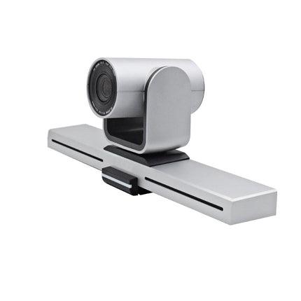 YANS YS-H210UT USB HD 1080P 10X Zoom Video Conference Camera for Large Screen, Support IR Remote Control (Grey)-garmade.com