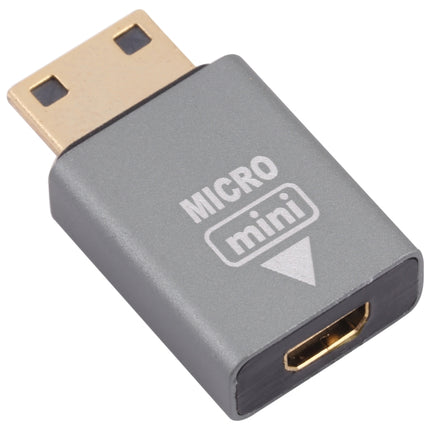 Micro HDMI Female to Mini HDMI Male Adapter-garmade.com