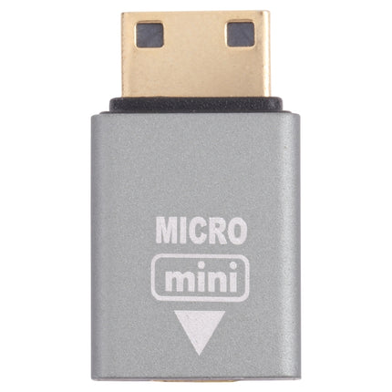 Micro HDMI Female to Mini HDMI Male Adapter-garmade.com