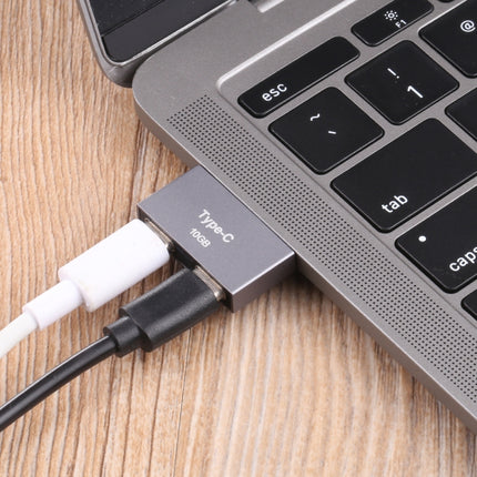 Double USB-C / Type-C Male to Double USB-C / Type-C Female Adapter-garmade.com