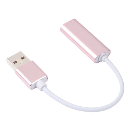 HIFI Magic Voice 7.1CH USB Sound Card (Pink)-garmade.com