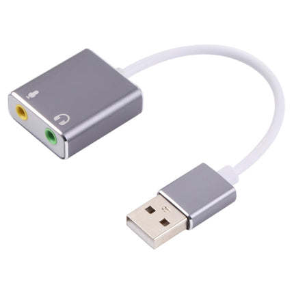 HIFI Magic Voice 7.1CH USB Sound Card (Grey)-garmade.com