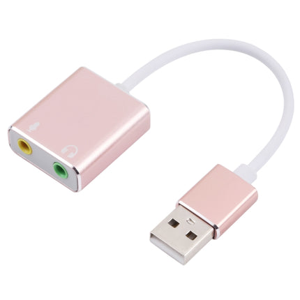HIFI Magic Voice 7.1CH USB Sound Card (Rose Gold)-garmade.com