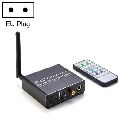 NK-Q8 Bluetooth Audio Adapter DAC Converter with Remote Control, EU Plug-garmade.com
