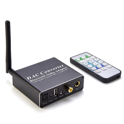 NK-Q8 Bluetooth Audio Adapter DAC Converter with Remote Control, UK Plug-garmade.com