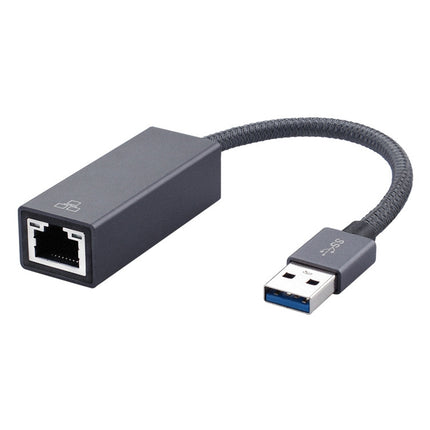 USB 3.0 AM to RJ45 Gigabit Adapter Cable, Length: 20cm-garmade.com