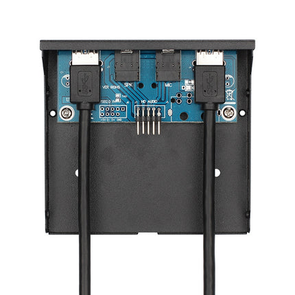 2 Ports + HD-AUDIO USB 3.0 Front Panel Data Hub-garmade.com