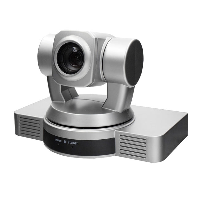 YANS YS-H820UH 1080P HD 20X Zoom Lens Video Conference Camera with Remote Control, USB2.0/HDMI Outoput, US Plug (Silver)-garmade.com