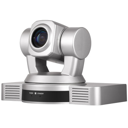 YANS YS-H820UH 1080P HD 20X Zoom Lens Video Conference Camera with Remote Control, USB2.0/HDMI Outoput, US Plug (Silver)-garmade.com