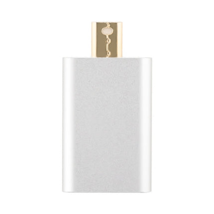 1080P Mini DisplayPort Male to HDMI Female Adapter (Silver)-garmade.com