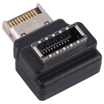Type-E Female to Male 90 Degrees Elbow Computer Host Adapter-garmade.com