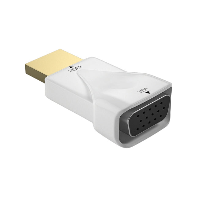 H79 HDMI to VGA Converter Adapter (White)-garmade.com