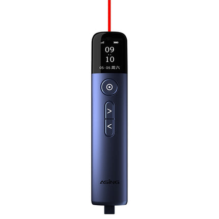 ASiNG A9 128MB Red Light Multifunctional PPT Touch Laser Page Turning Pen Wireless Presenter(Blue)-garmade.com